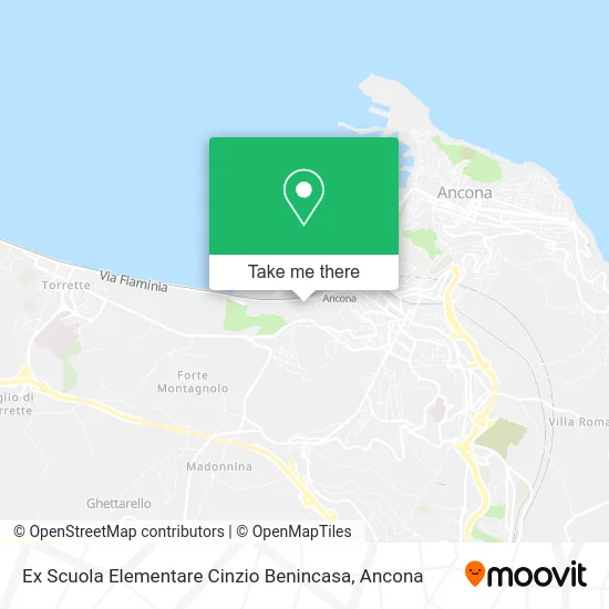 Ex Scuola Elementare Cinzio Benincasa map