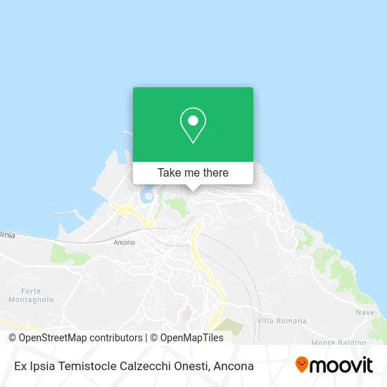 Former IPSIA Temistocle Calzecchi Onesti map