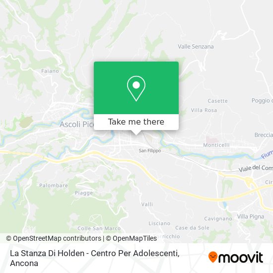 La Stanza Di Holden - Centro Per Adolescenti map