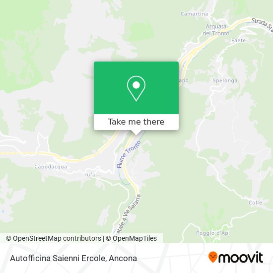 Autofficina Saienni Ercole map