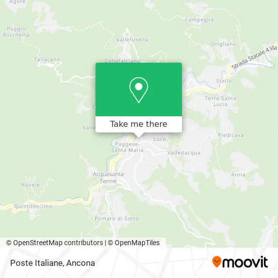 Poste Italiane map