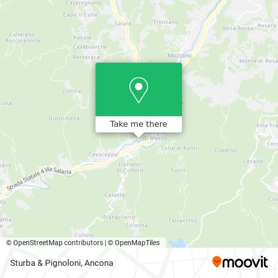 Sturba & Pignoloni map