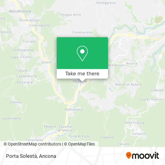 Porta Solestà map