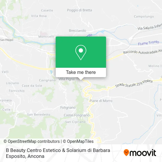 B Beauty Aesthetic Center & Solarium by Barbara Esposito map