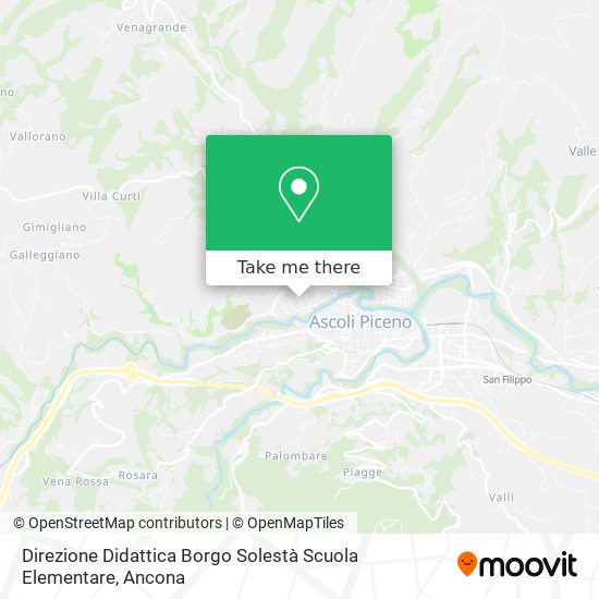 Direzione Didattica Borgo Solestà Scuola Elementare map