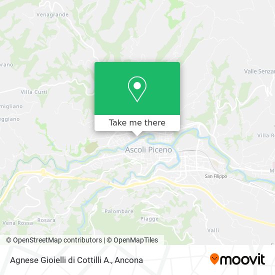 Agnese Gioielli di Cottilli A. map
