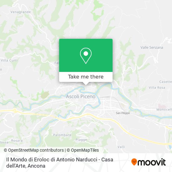 Il Mondo di Eroloc di Antonio Narducci - Casa dell'Arte map