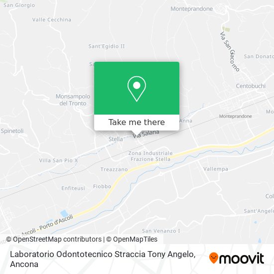 Laboratorio Odontotecnico Straccia Tony Angelo map