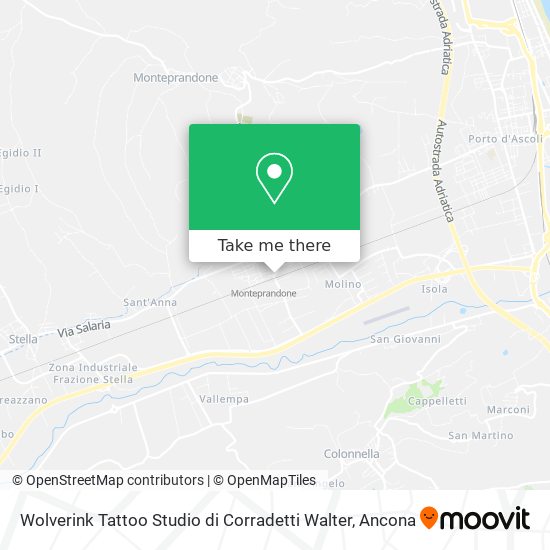 Wolverink Tattoo Studio di Corradetti Walter map