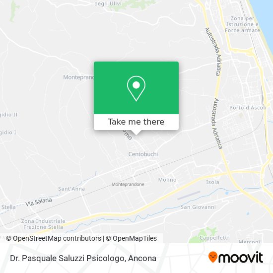 Dr. Pasquale Saluzzi Psicologo map