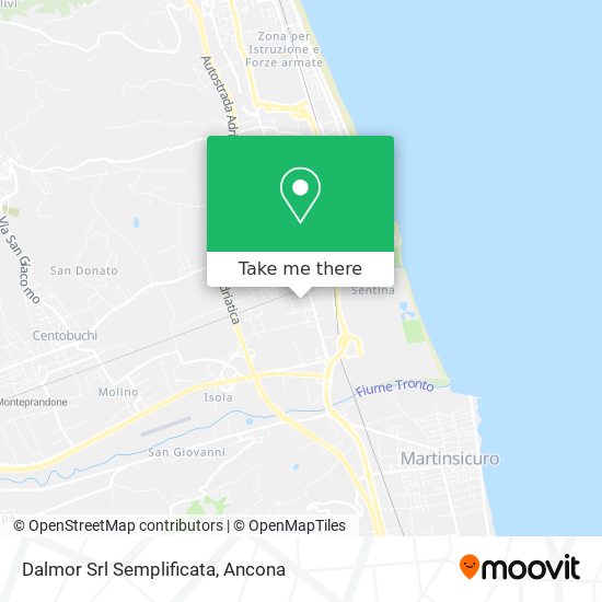 Dalmor Srl Semplificata map
