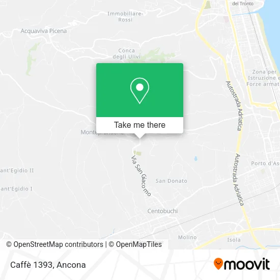 Caffè 1393 map