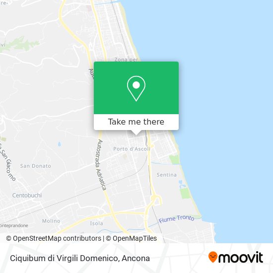 Ciquibum di Virgili Domenico map