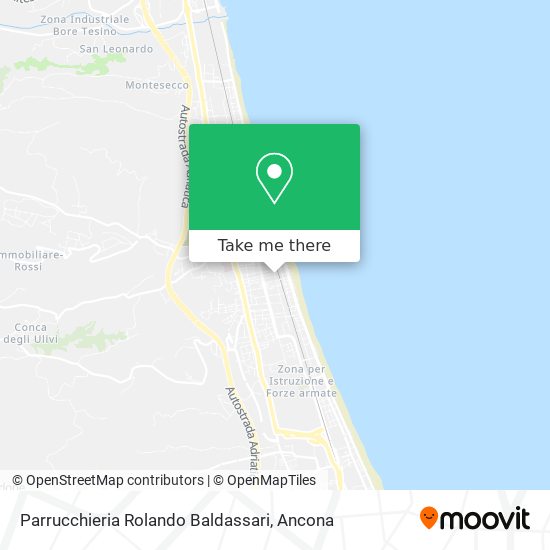 Parrucchieria Rolando Baldassari map