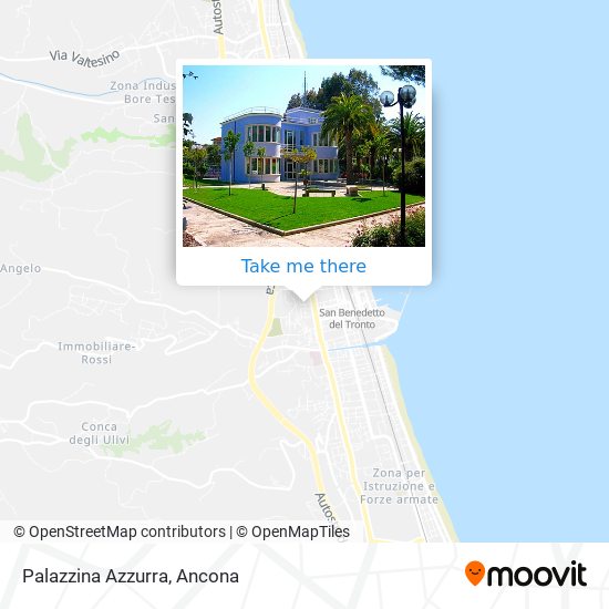 Palazzina Azzurra map