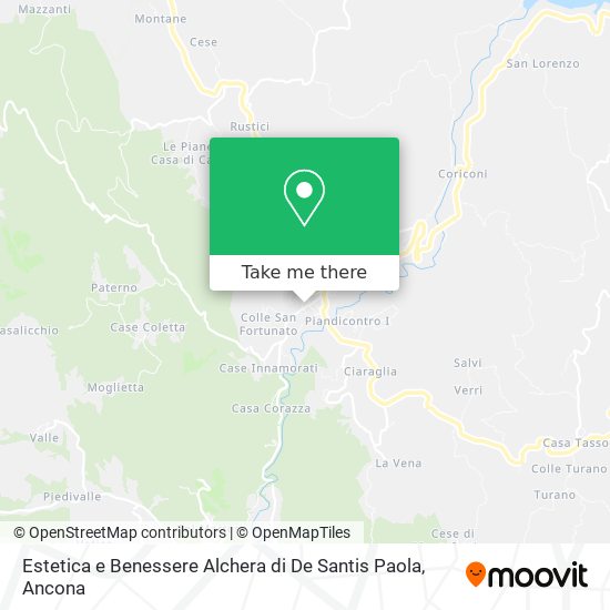 Estetica e Benessere Alchera di De Santis Paola map