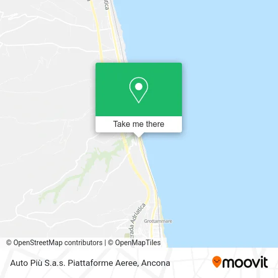Auto Più S.a.s. Piattaforme Aeree map