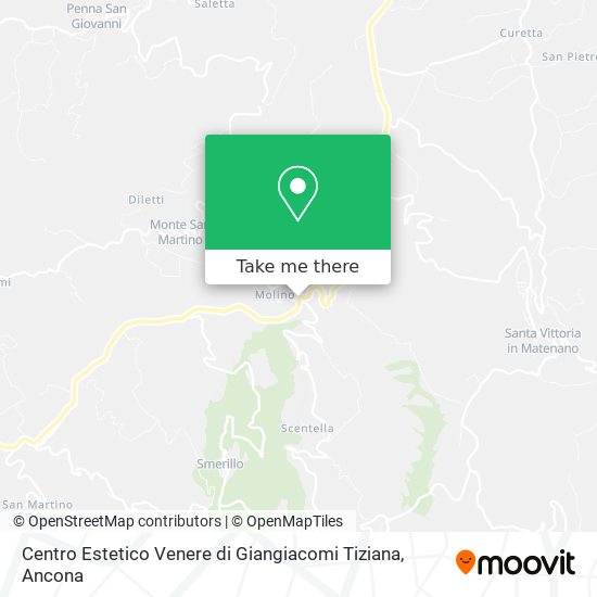 Centro Estetico Venere di Giangiacomi Tiziana map