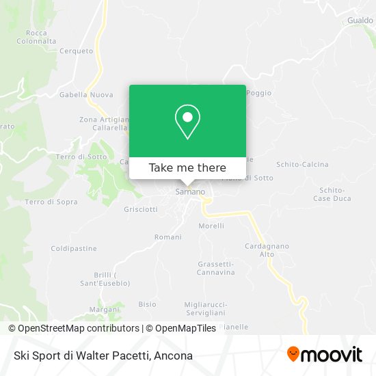 Ski Sport di Walter Pacetti map