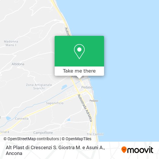 Alt Plast di Crescenzi S. Giostra M. e Asuni A. map