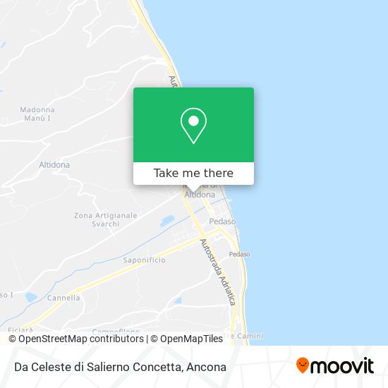 Da Celeste di Salierno Concetta map