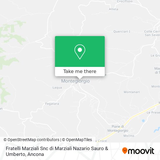 Fratelli Marziali Snc di Marziali Nazario Sauro & Umberto map