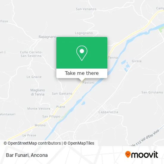 Bar Funari map