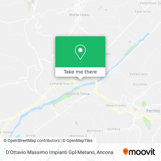 D'Ottavio Massimo Impianti Gpl-Metano map