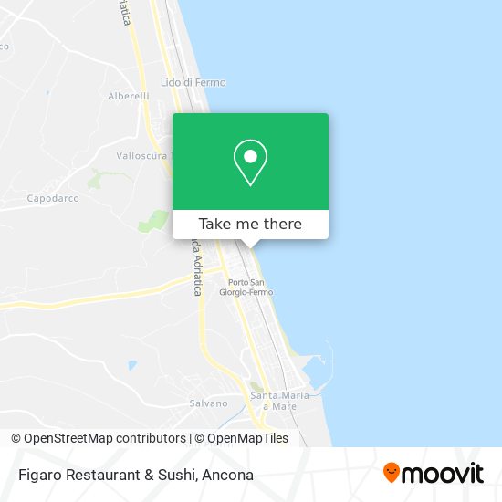 Figaro Restaurant & Sushi map