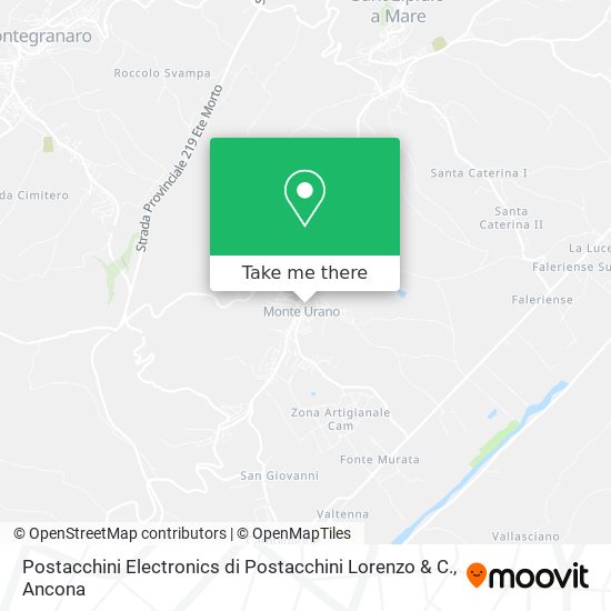 Postacchini Electronics di Postacchini Lorenzo & C. map