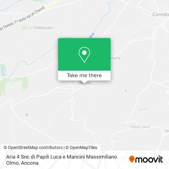 Aria 4 Snc di Papili Luca e Mancini Massimiliano Olmo map
