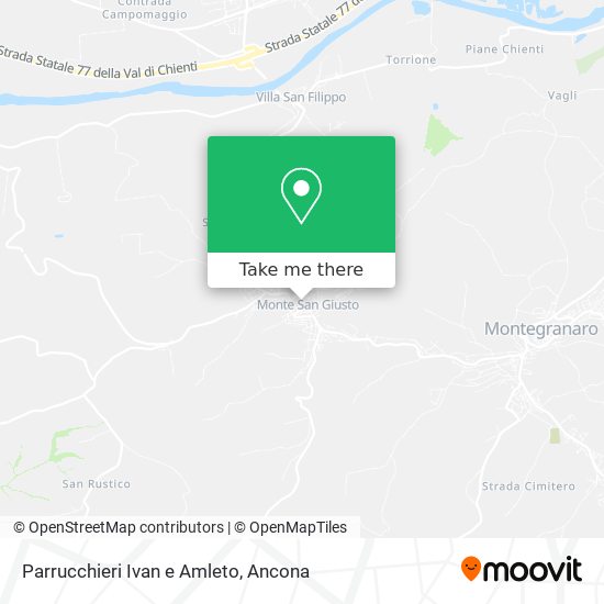 Parrucchieri Ivan e Amleto map