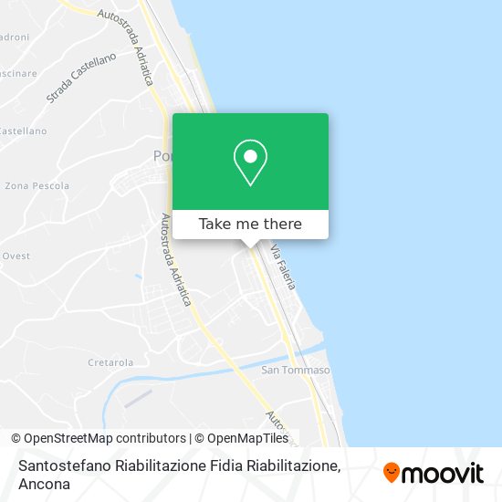 Santostefano Riabilitazione Fidia Riabilitazione map