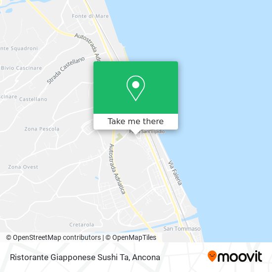 Ristorante Giapponese Sushi Ta map