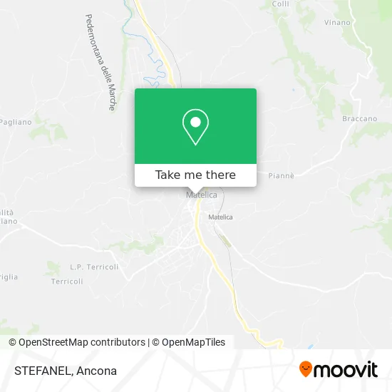 STEFANEL map