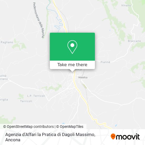 Agenzia d'Affari la Pratica di Dagoli Massimo map