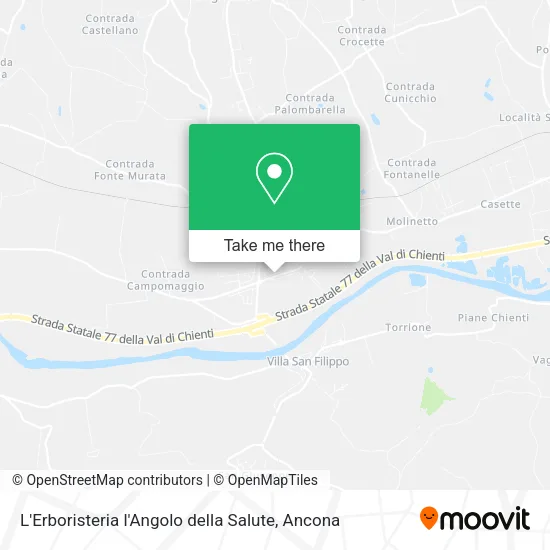 L'Erboristeria l'Angolo della Salute map