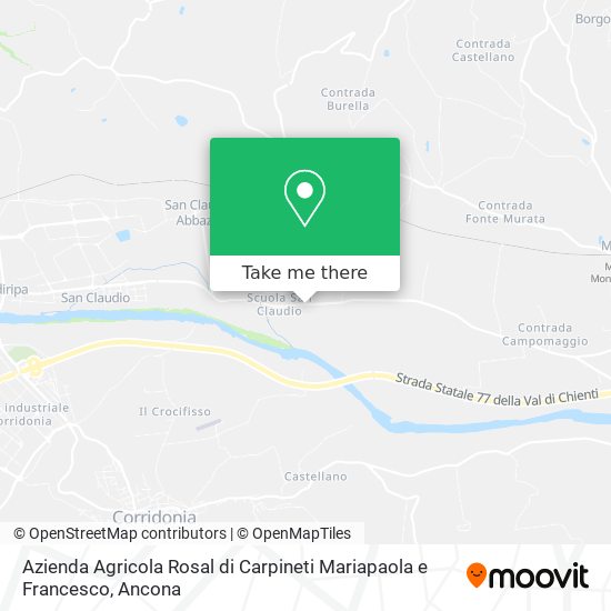 Azienda Agricola Rosal di Carpineti Mariapaola e Francesco map