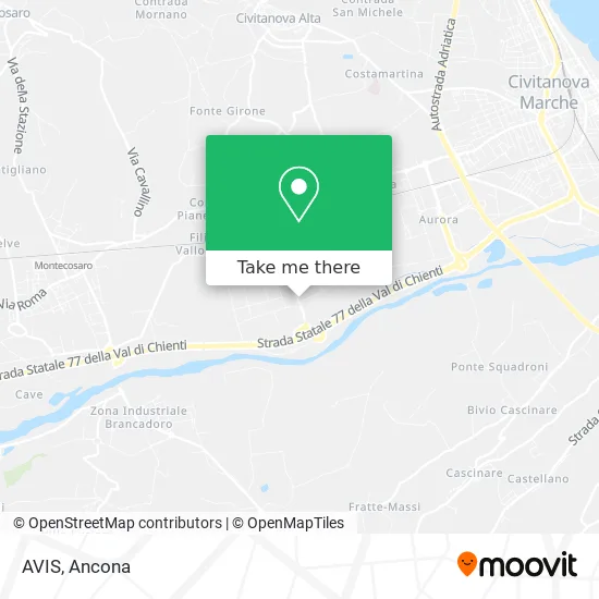 AVIS map