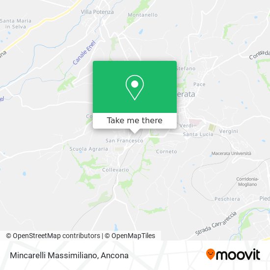 Mincarelli Massimiliano map