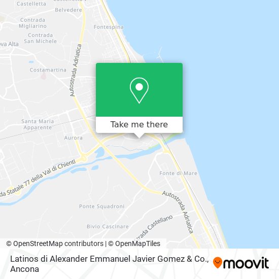 Latinos di Alexander Emmanuel Javier Gomez & Co. map