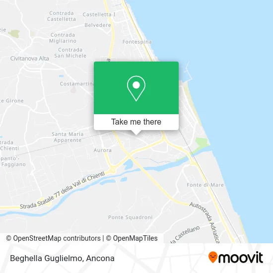 Beghella Guglielmo map