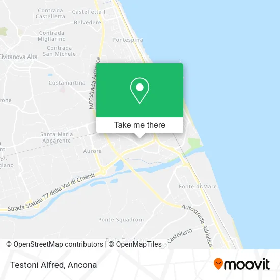 Testoni Alfred map