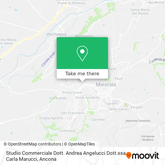 Studio Commerciale Dott. Andrea Angelucci Dott.ssa Carla Marucci map