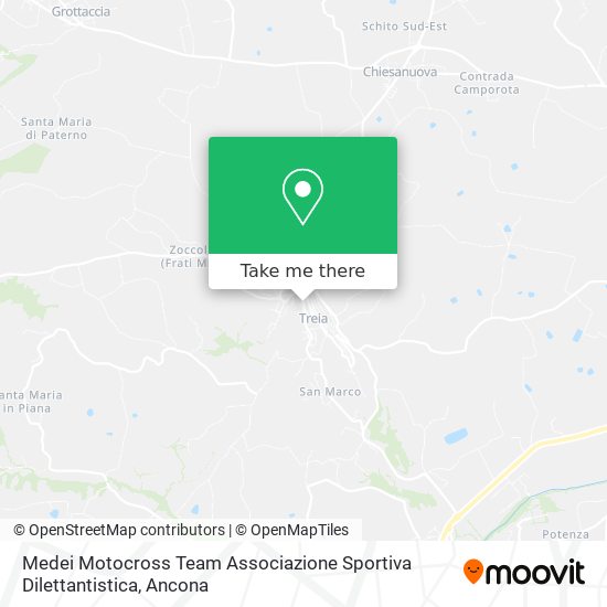 Medei Motocross Team Associazione Sportiva Dilettantistica map