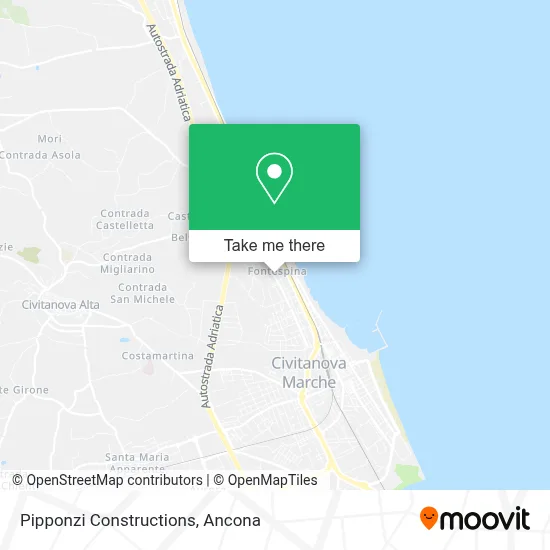 Pipponzi Constructions map