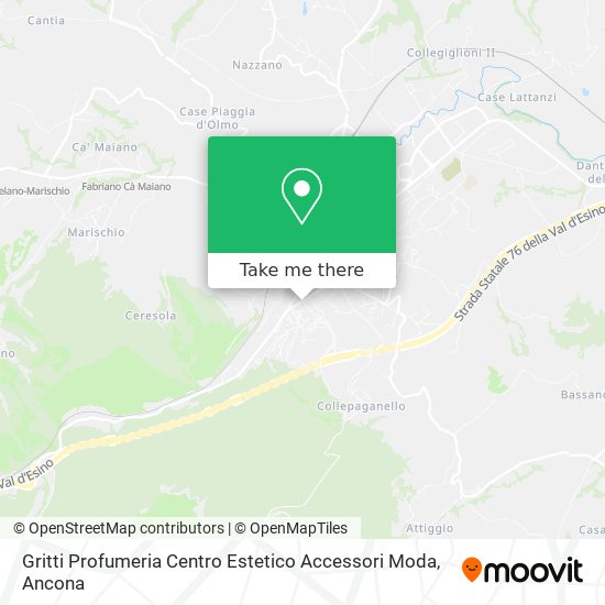 Gritti Profumeria Centro Estetico Accessori Moda map