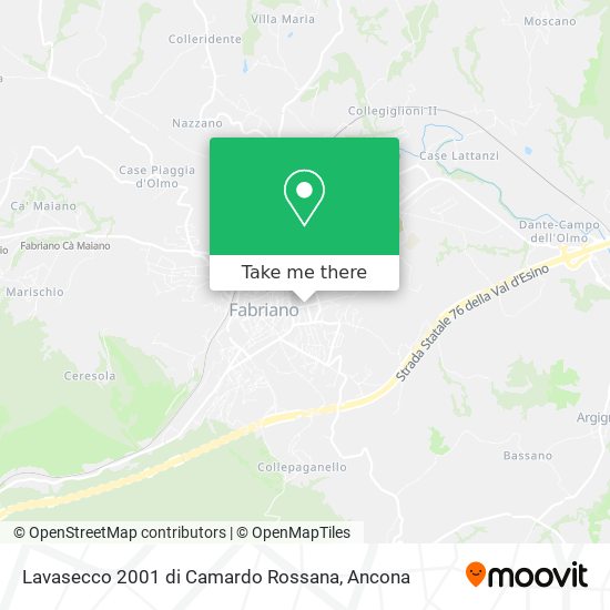 Lavasecco 2001 di Camardo Rossana map