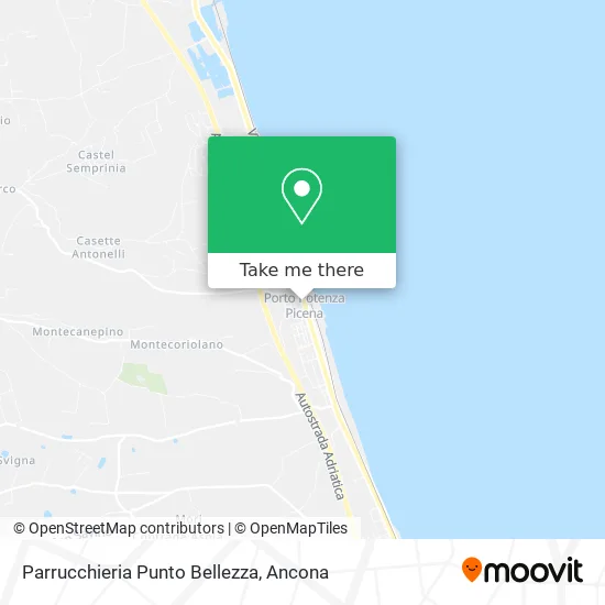 Parrucchieria Punto Bellezza map