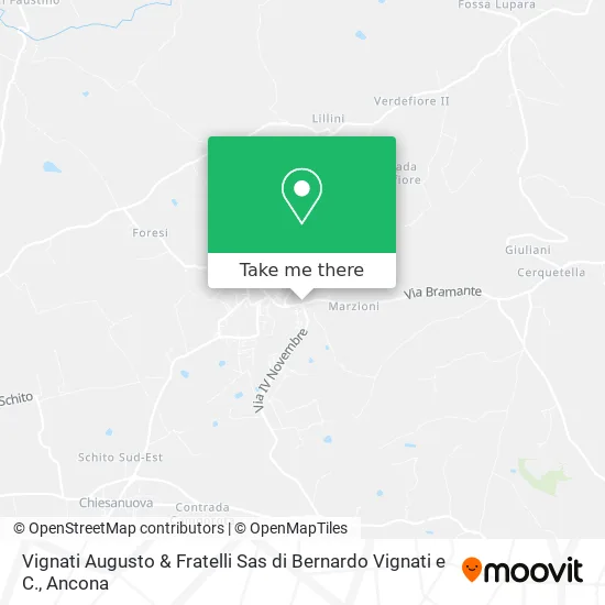 Vignati Augusto & Fratelli Sas di Bernardo Vignati e C. map